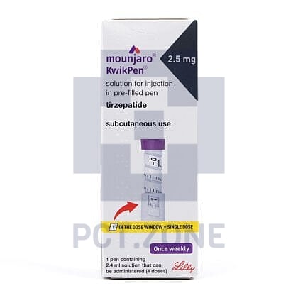 MOUNJARO 2.5MG 2.4ML PEN 4 DOSES