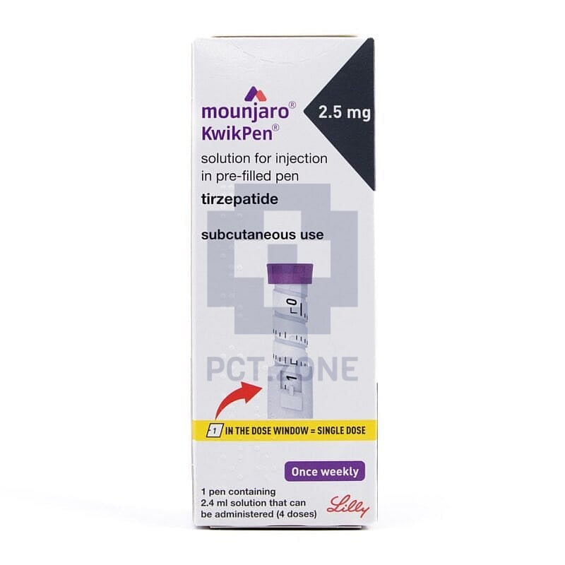 MOUNJARO 2.5MG 2.4ML PEN 4 DOSES